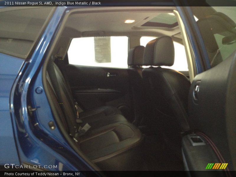 Indigo Blue Metallic / Black 2011 Nissan Rogue SL AWD