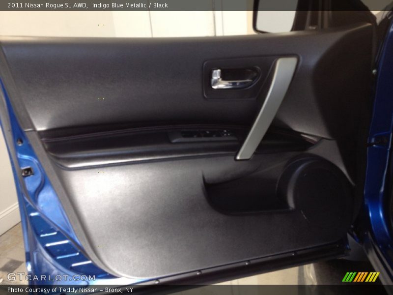 Indigo Blue Metallic / Black 2011 Nissan Rogue SL AWD