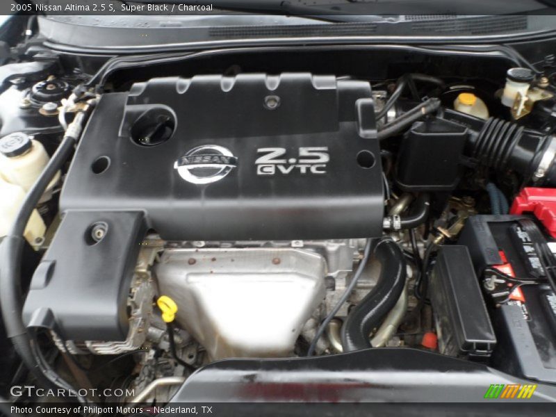 Super Black / Charcoal 2005 Nissan Altima 2.5 S