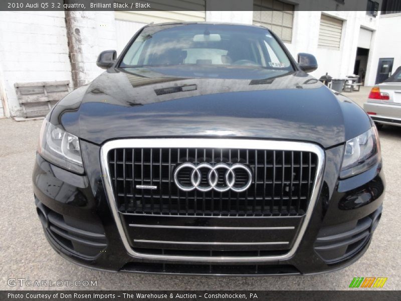 Brilliant Black / Black 2010 Audi Q5 3.2 quattro