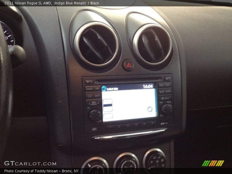 Indigo Blue Metallic / Black 2011 Nissan Rogue SL AWD