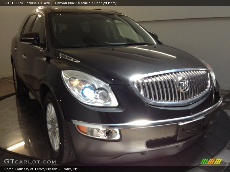 Carbon Black Metallic / Ebony/Ebony 2011 Buick Enclave CX AWD