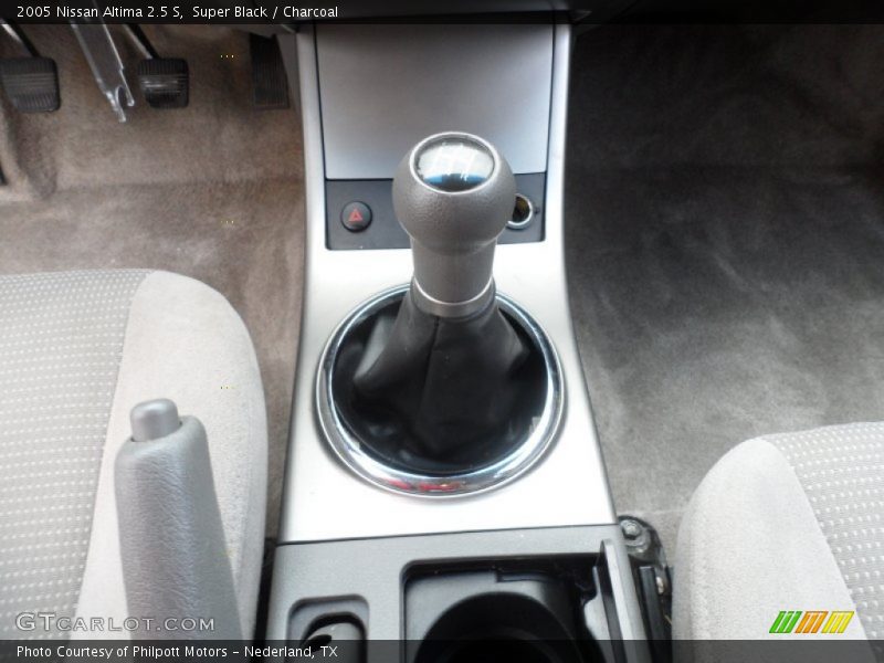 Super Black / Charcoal 2005 Nissan Altima 2.5 S