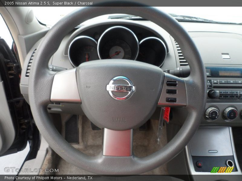 Super Black / Charcoal 2005 Nissan Altima 2.5 S