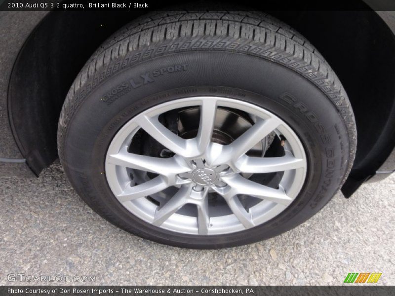 Brilliant Black / Black 2010 Audi Q5 3.2 quattro