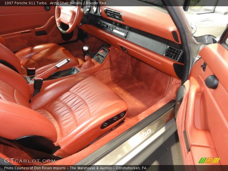  1997 911 Turbo Boxster Red Interior