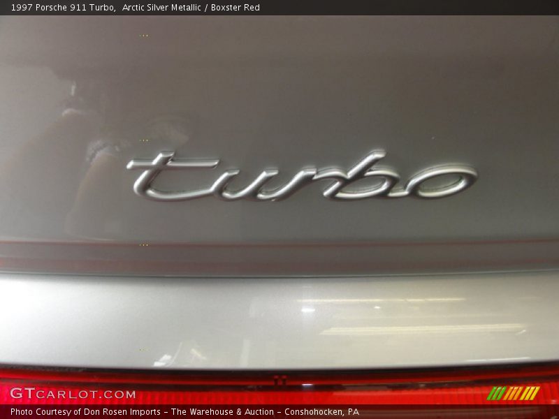 turbo badge - 1997 Porsche 911 Turbo