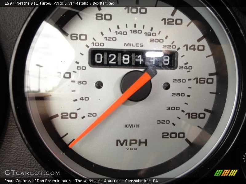  1997 911 Turbo Turbo Gauges
