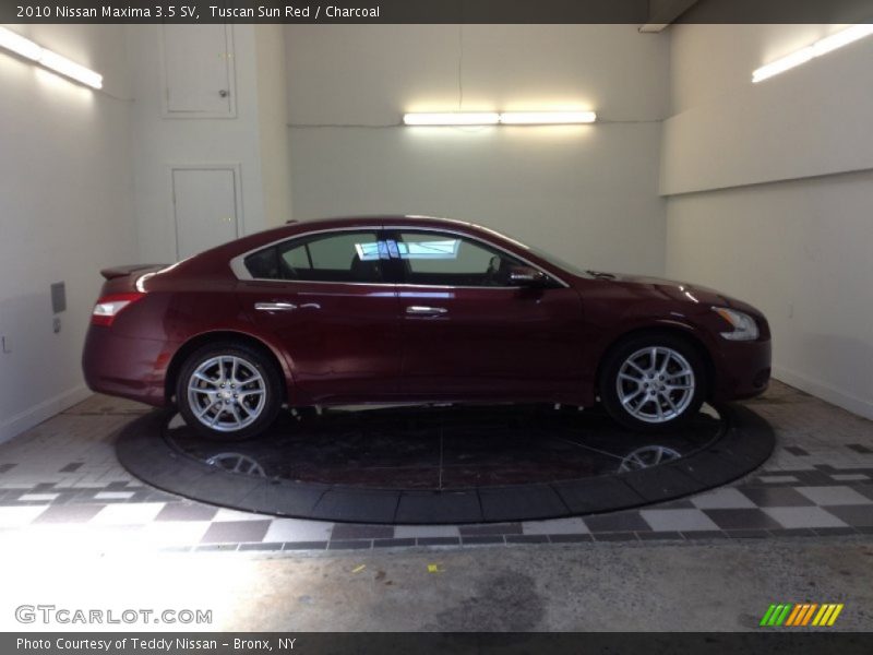 Tuscan Sun Red / Charcoal 2010 Nissan Maxima 3.5 SV