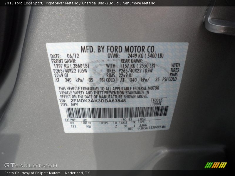 UX - 2013 Ford Edge Sport