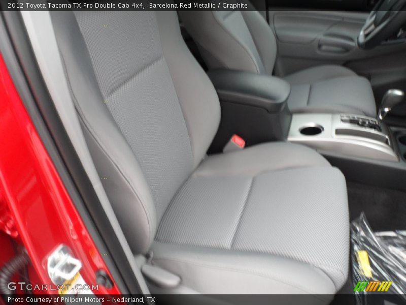 Barcelona Red Metallic / Graphite 2012 Toyota Tacoma TX Pro Double Cab 4x4
