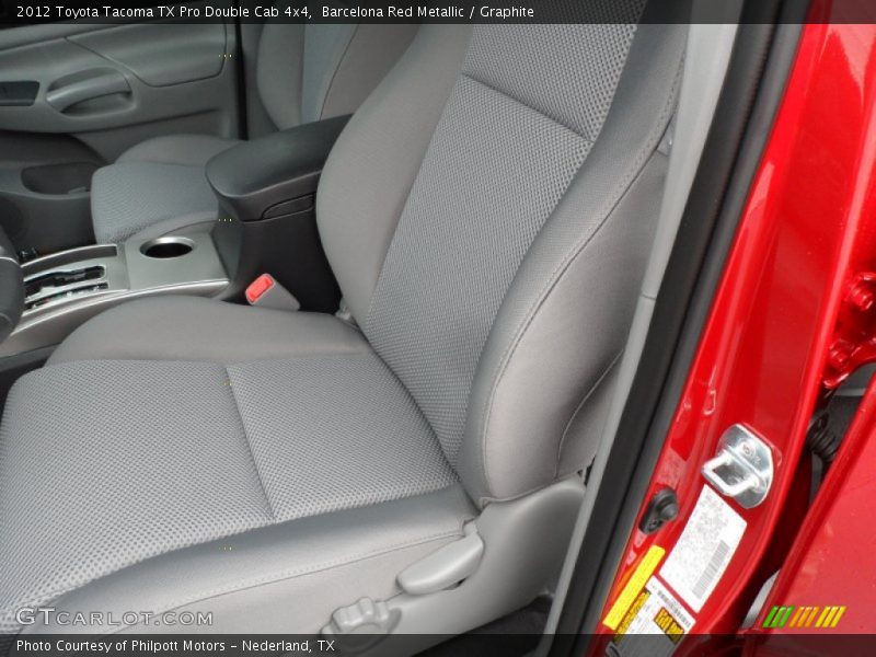 Barcelona Red Metallic / Graphite 2012 Toyota Tacoma TX Pro Double Cab 4x4