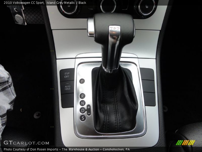 Island Grey Metallic / Black 2010 Volkswagen CC Sport