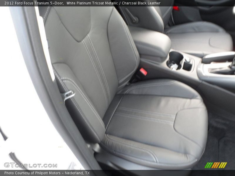 Front Seat of 2012 Focus Titanium 5-Door