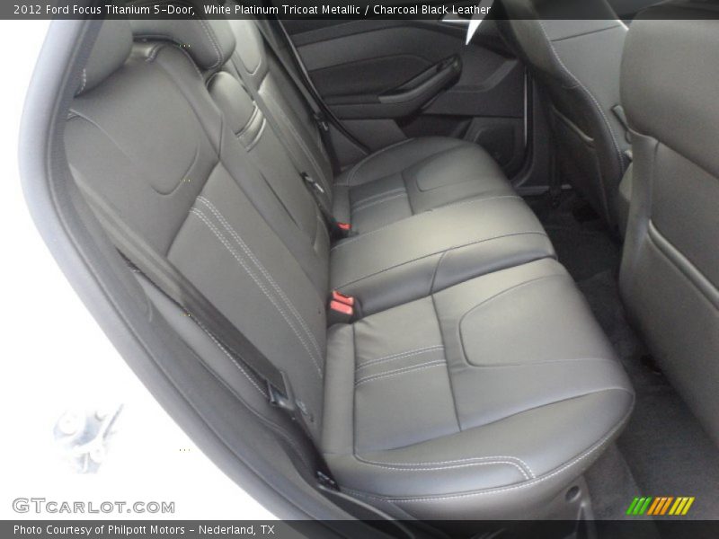 Rear Seat of 2012 Focus Titanium 5-Door