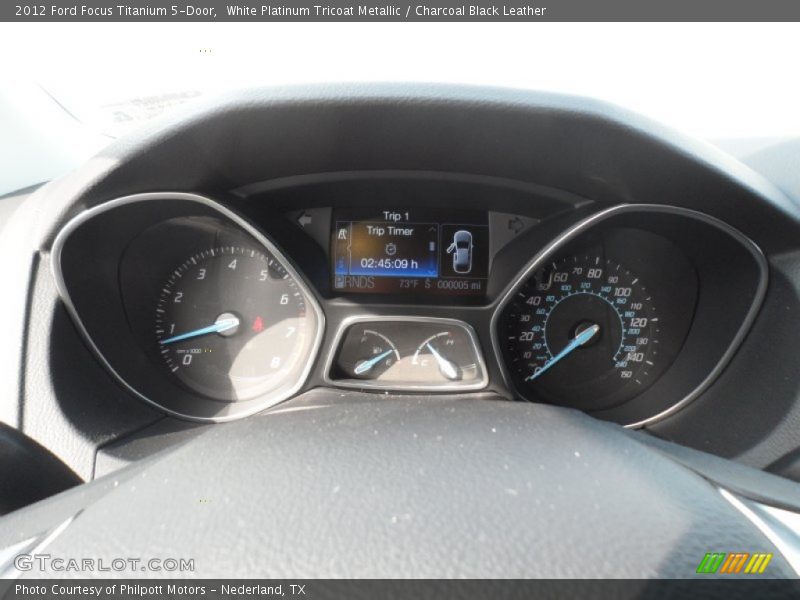  2012 Focus Titanium 5-Door Titanium 5-Door Gauges