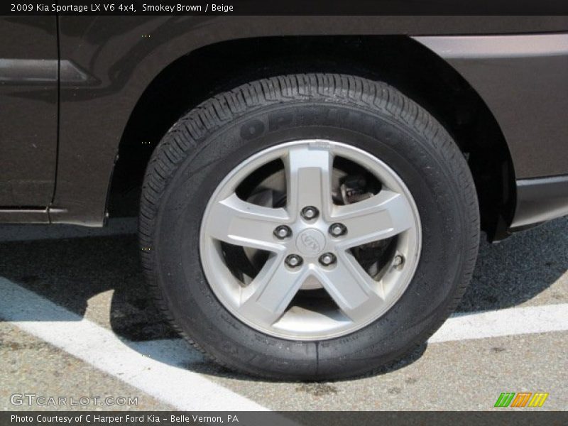 Smokey Brown / Beige 2009 Kia Sportage LX V6 4x4