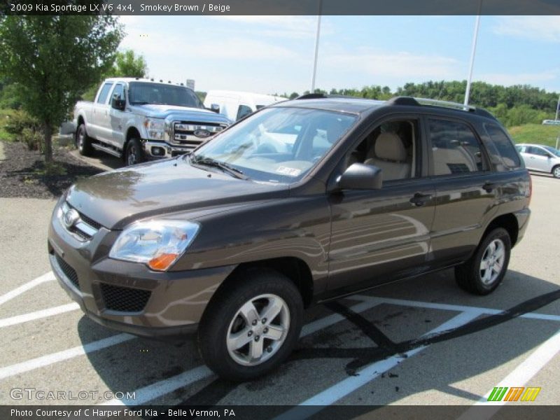 Smokey Brown / Beige 2009 Kia Sportage LX V6 4x4