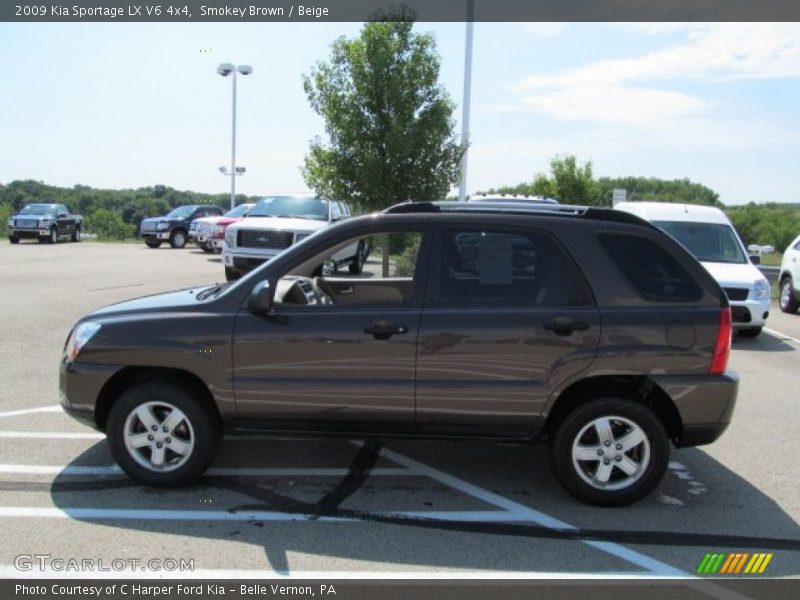 Smokey Brown / Beige 2009 Kia Sportage LX V6 4x4
