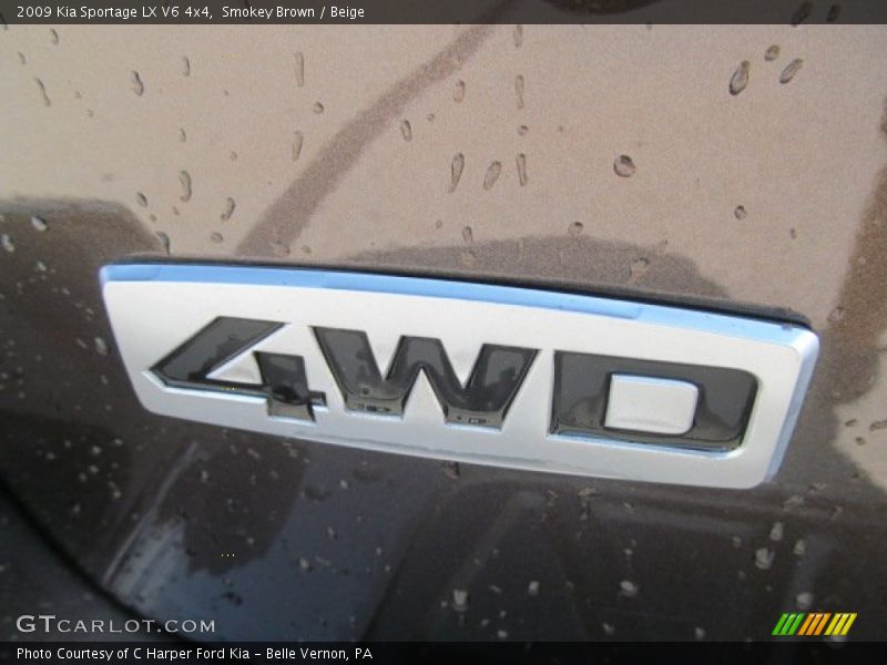 Smokey Brown / Beige 2009 Kia Sportage LX V6 4x4