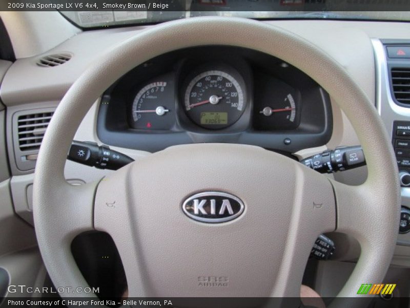 Smokey Brown / Beige 2009 Kia Sportage LX V6 4x4