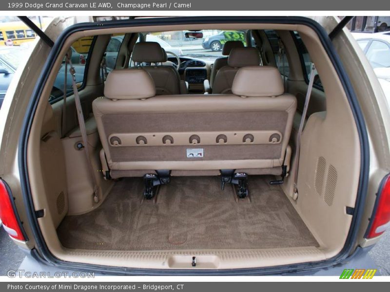 Champagne Pearl / Camel 1999 Dodge Grand Caravan LE AWD