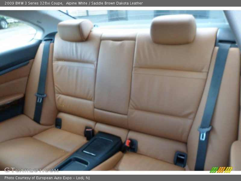 Alpine White / Saddle Brown Dakota Leather 2009 BMW 3 Series 328xi Coupe