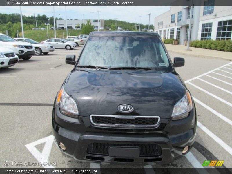 Shadow Black / Black Leather 2010 Kia Soul Shadow Dragon Special Edition