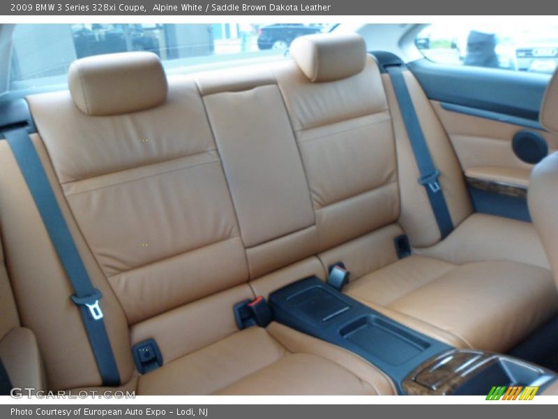 Alpine White / Saddle Brown Dakota Leather 2009 BMW 3 Series 328xi Coupe