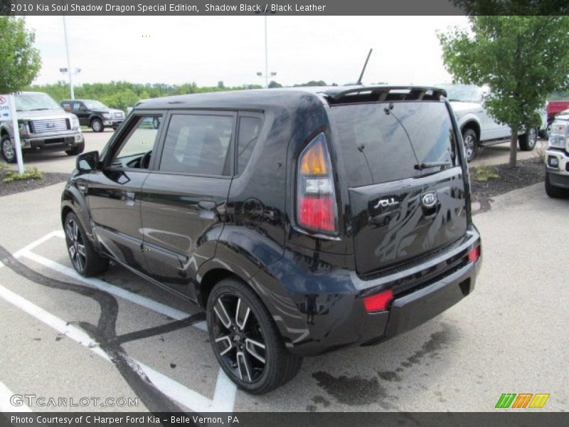Shadow Black / Black Leather 2010 Kia Soul Shadow Dragon Special Edition