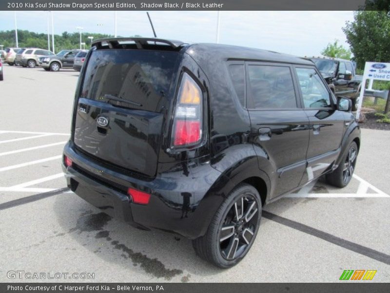 Shadow Black / Black Leather 2010 Kia Soul Shadow Dragon Special Edition