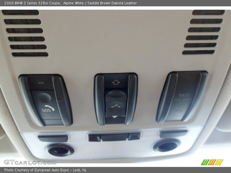 Alpine White / Saddle Brown Dakota Leather 2009 BMW 3 Series 328xi Coupe