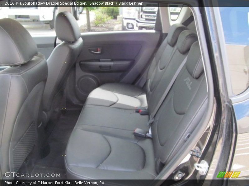 Rear Seat of 2010 Soul Shadow Dragon Special Edition