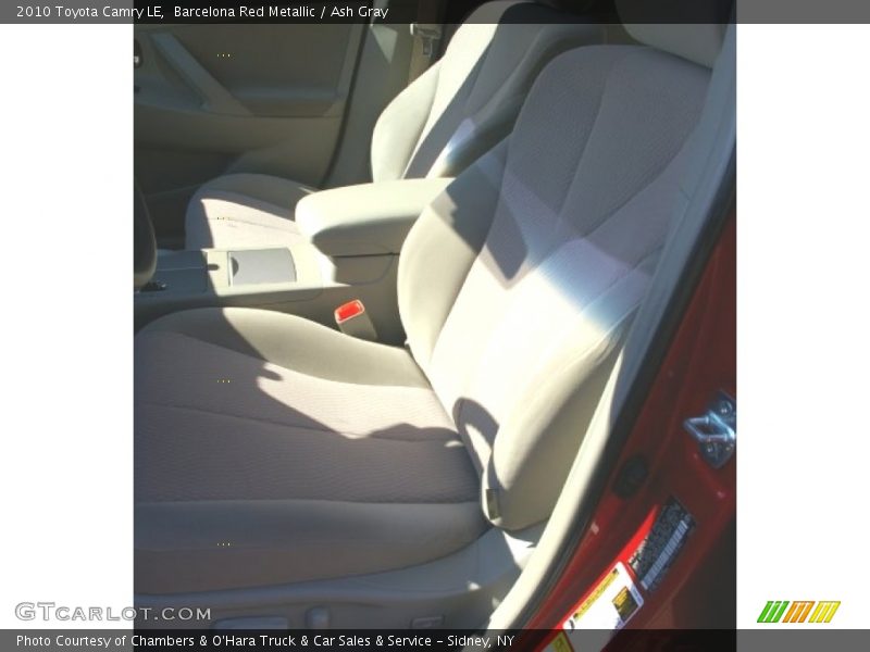 Barcelona Red Metallic / Ash Gray 2010 Toyota Camry LE