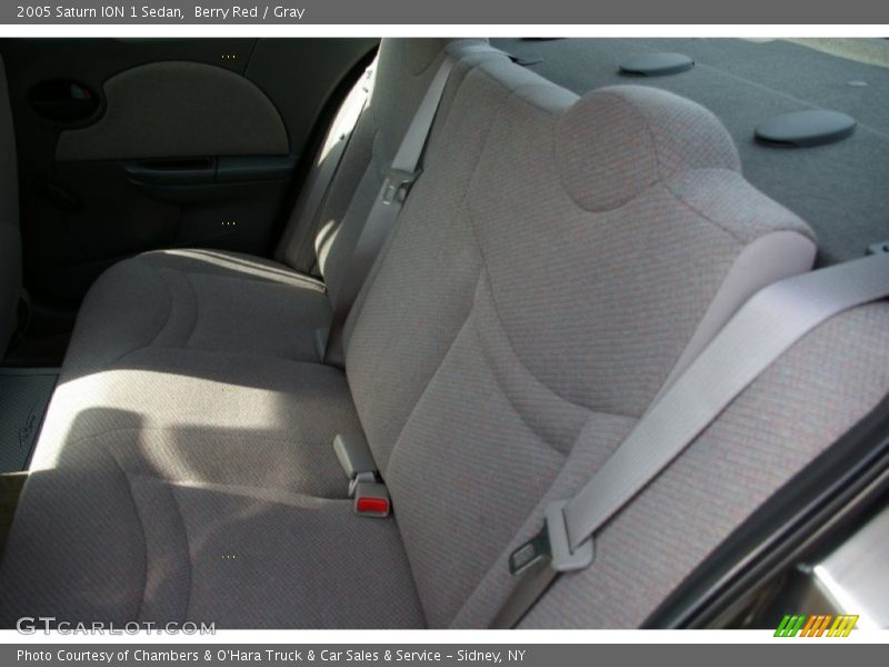 Berry Red / Gray 2005 Saturn ION 1 Sedan
