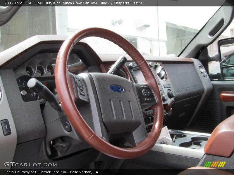  2012 F350 Super Duty King Ranch Crew Cab 4x4 Steering Wheel
