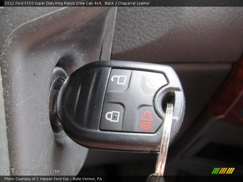 Keys of 2012 F350 Super Duty King Ranch Crew Cab 4x4