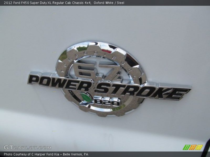 Power Stroke Badge - 2012 Ford F450 Super Duty XL Regular Cab Chassis 4x4