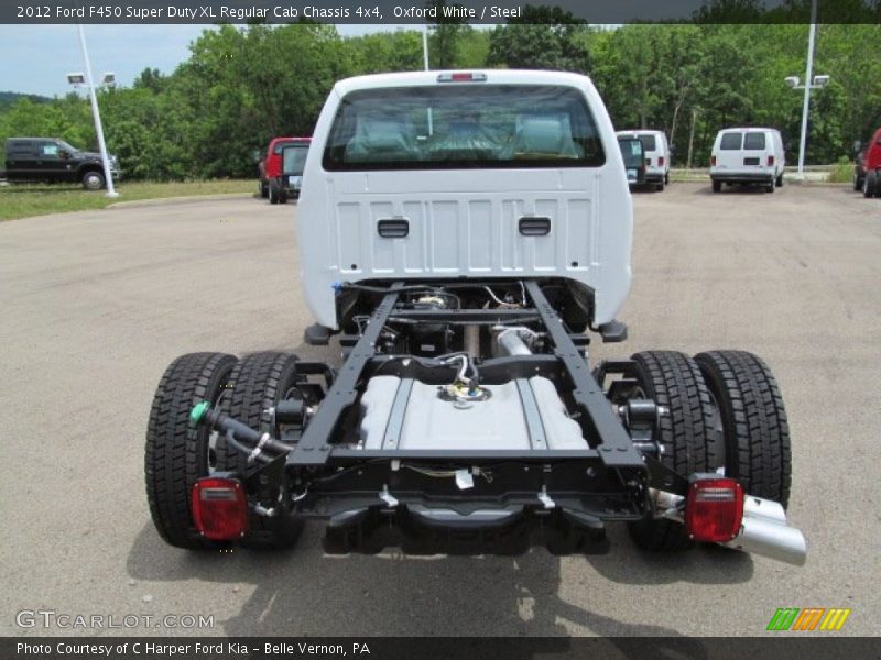 Oxford White / Steel 2012 Ford F450 Super Duty XL Regular Cab Chassis 4x4