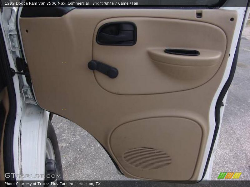 Bright White / Camel/Tan 1999 Dodge Ram Van 3500 Maxi Commercial