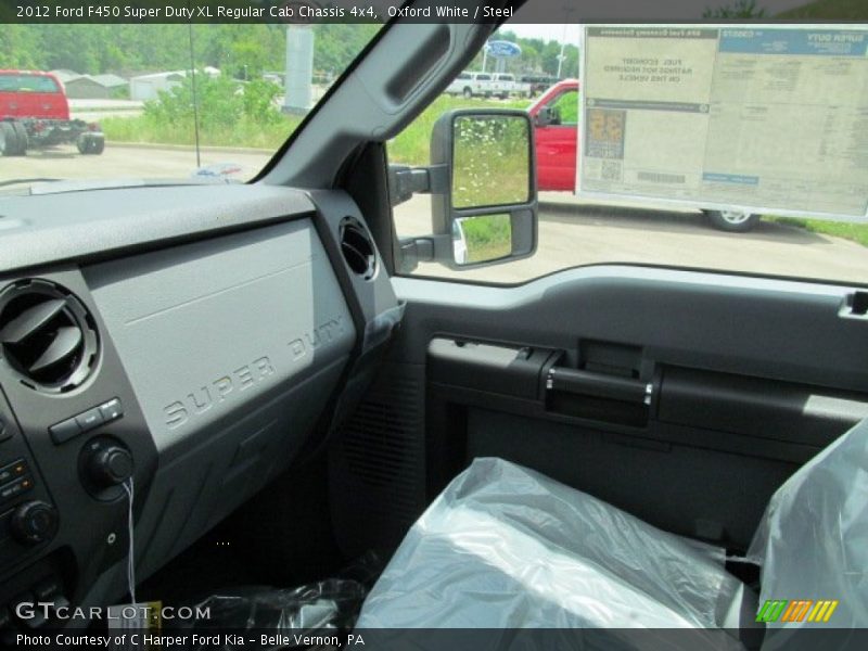 Oxford White / Steel 2012 Ford F450 Super Duty XL Regular Cab Chassis 4x4