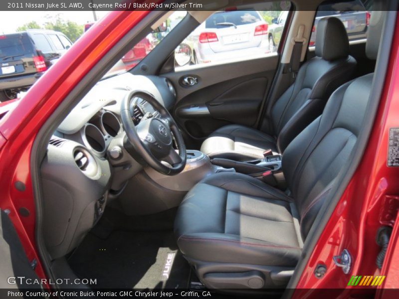 Cayenne Red / Black/Red w/Silver Trim 2011 Nissan Juke SL AWD