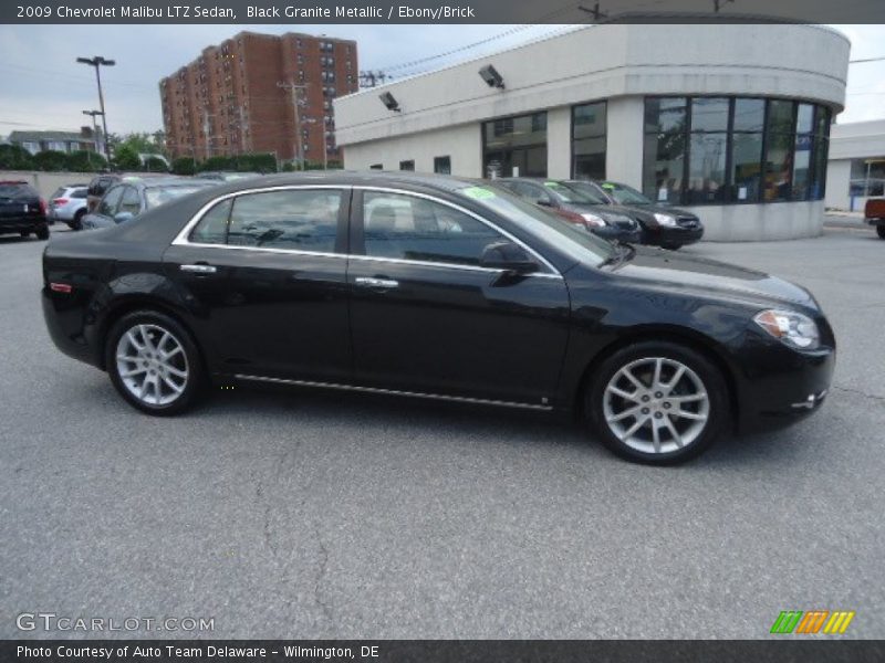  2009 Malibu LTZ Sedan Black Granite Metallic