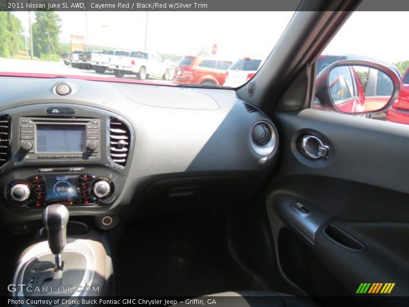 Cayenne Red / Black/Red w/Silver Trim 2011 Nissan Juke SL AWD
