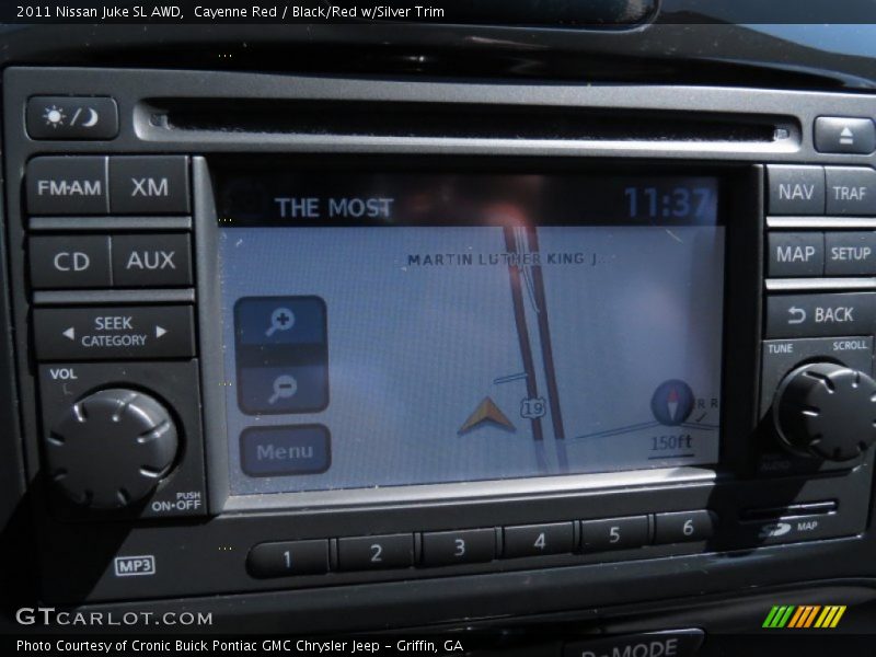 Cayenne Red / Black/Red w/Silver Trim 2011 Nissan Juke SL AWD