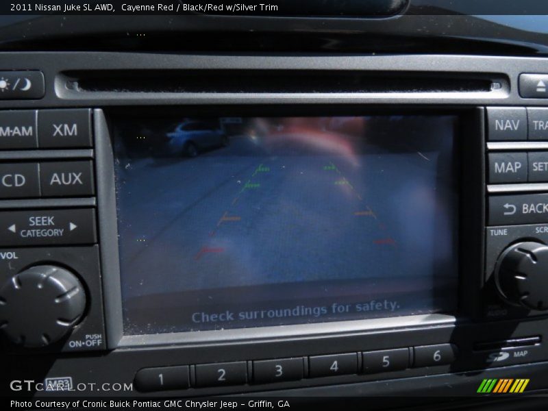 Cayenne Red / Black/Red w/Silver Trim 2011 Nissan Juke SL AWD