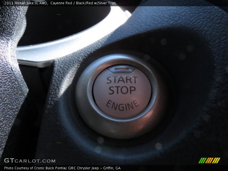 Cayenne Red / Black/Red w/Silver Trim 2011 Nissan Juke SL AWD