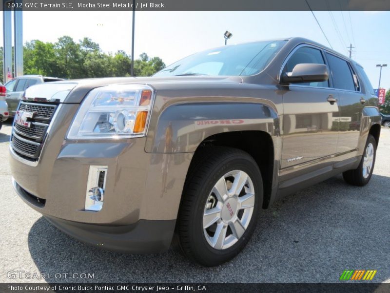 Mocha Steel Metallic / Jet Black 2012 GMC Terrain SLE