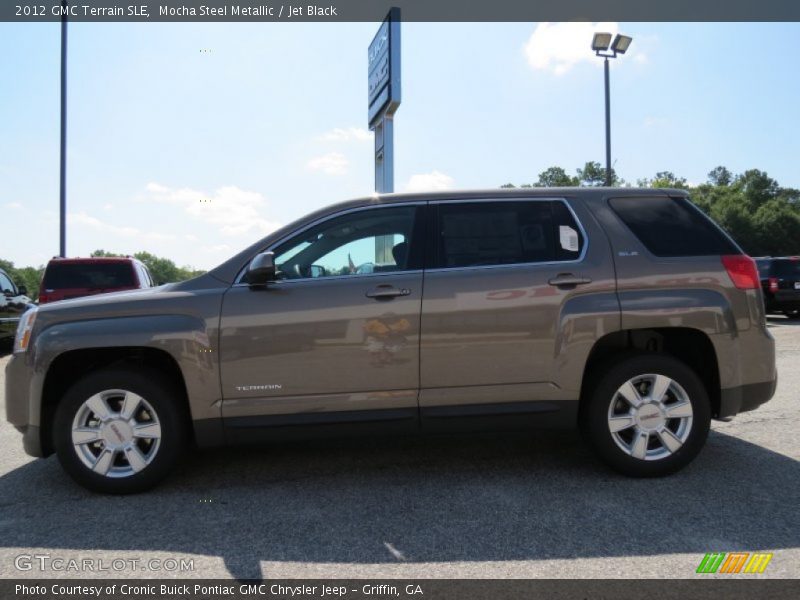 Mocha Steel Metallic / Jet Black 2012 GMC Terrain SLE