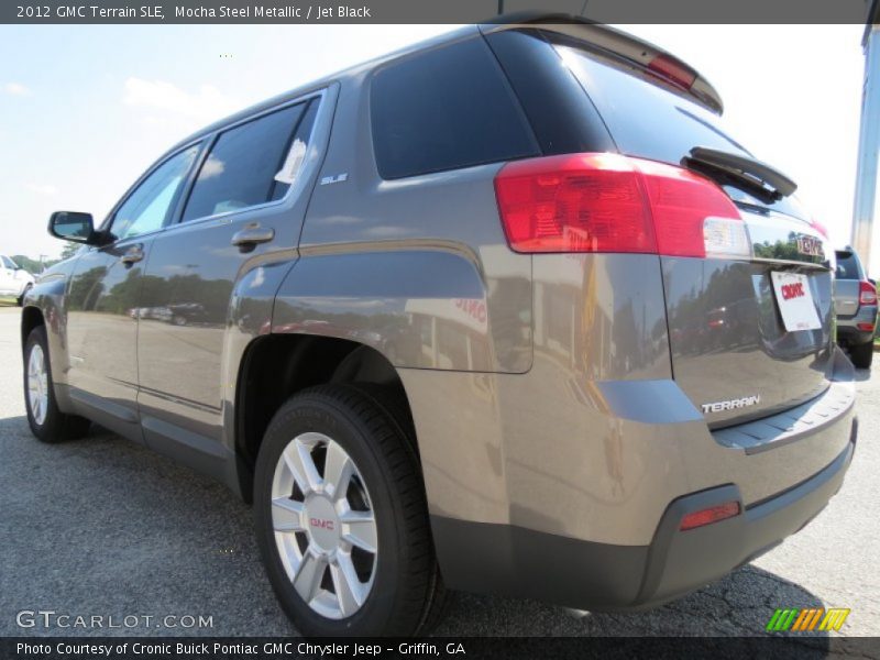 Mocha Steel Metallic / Jet Black 2012 GMC Terrain SLE